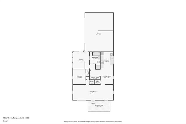 116 W 3rd Street, Tonganoxie, KS 66086