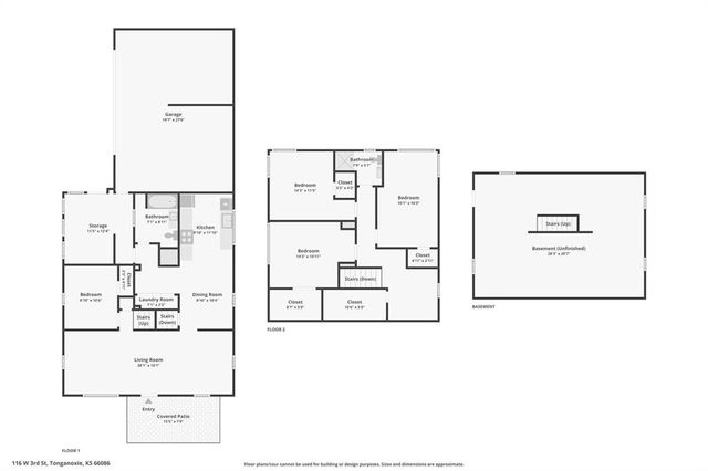 116 W 3rd Street, Tonganoxie, KS 66086