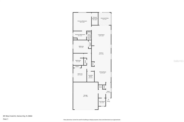 891 BLUE CREEK DRIVE, Haines City, FL 33844
