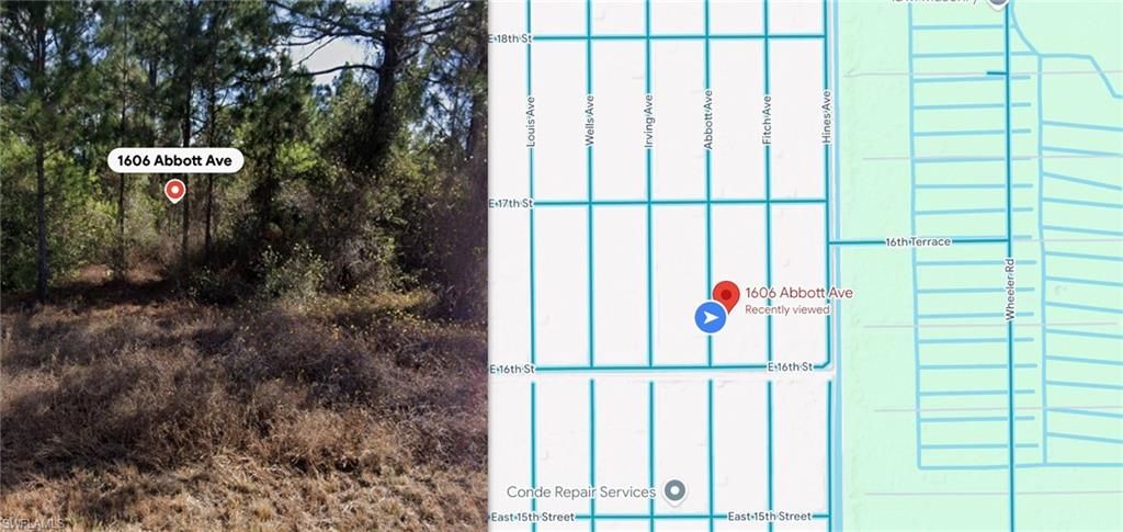 1606 Abbott AVE, LEHIGH ACRES, FL 33972 — exterior