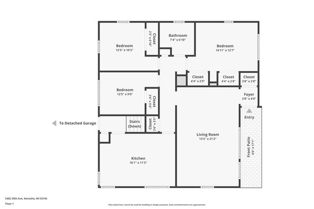 5402 39th AVENUE, Kenosha, WI 53144