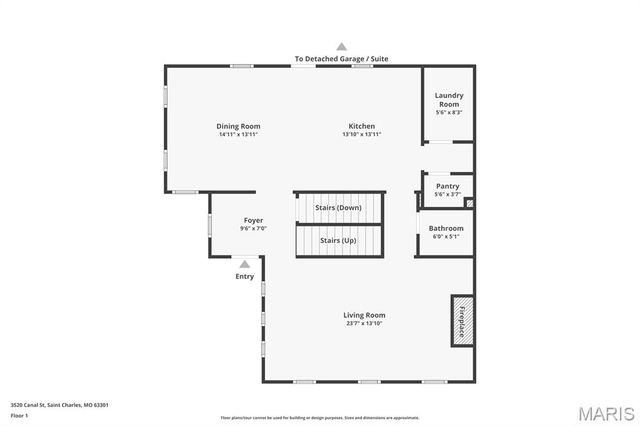 3520 Canal Street, St Charles, MO 63301