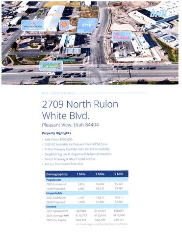 2709 N RULON WHITE BLVD, Ogden, UT 84404