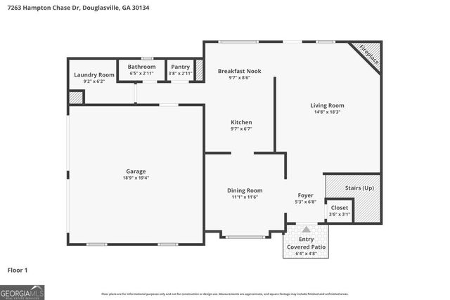 7263 Hampton Chase Drive, Douglasville, GA 30134