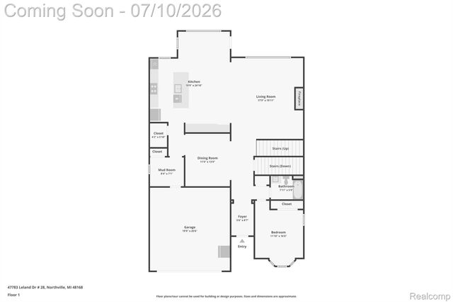 47783 Leland Drive, Northville Township, MI 48168