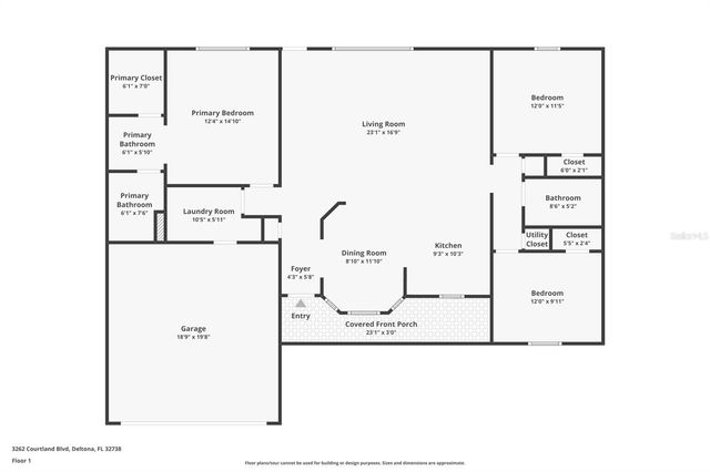 3262 COURTLAND BOULEVARD, Deltona, FL 32738