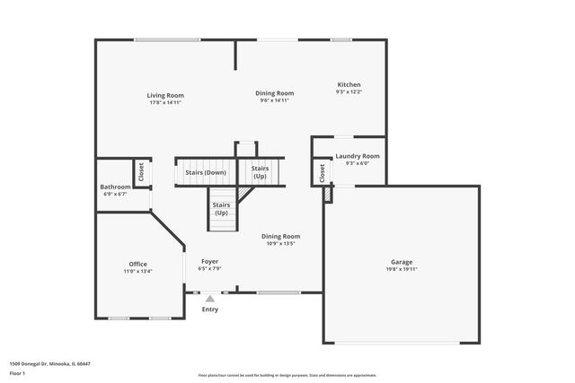 1509 Donegal Drive, Minooka, IL 60447