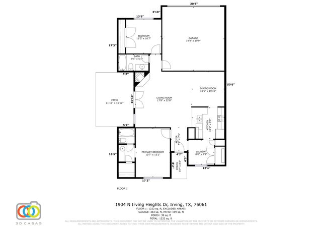 1904 N Irving Heights Drive, Irving, TX 75061