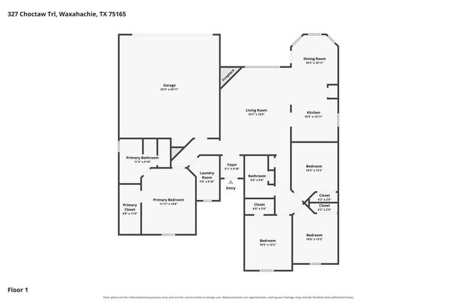327 Choctaw Trail, Waxahachie, TX 75165