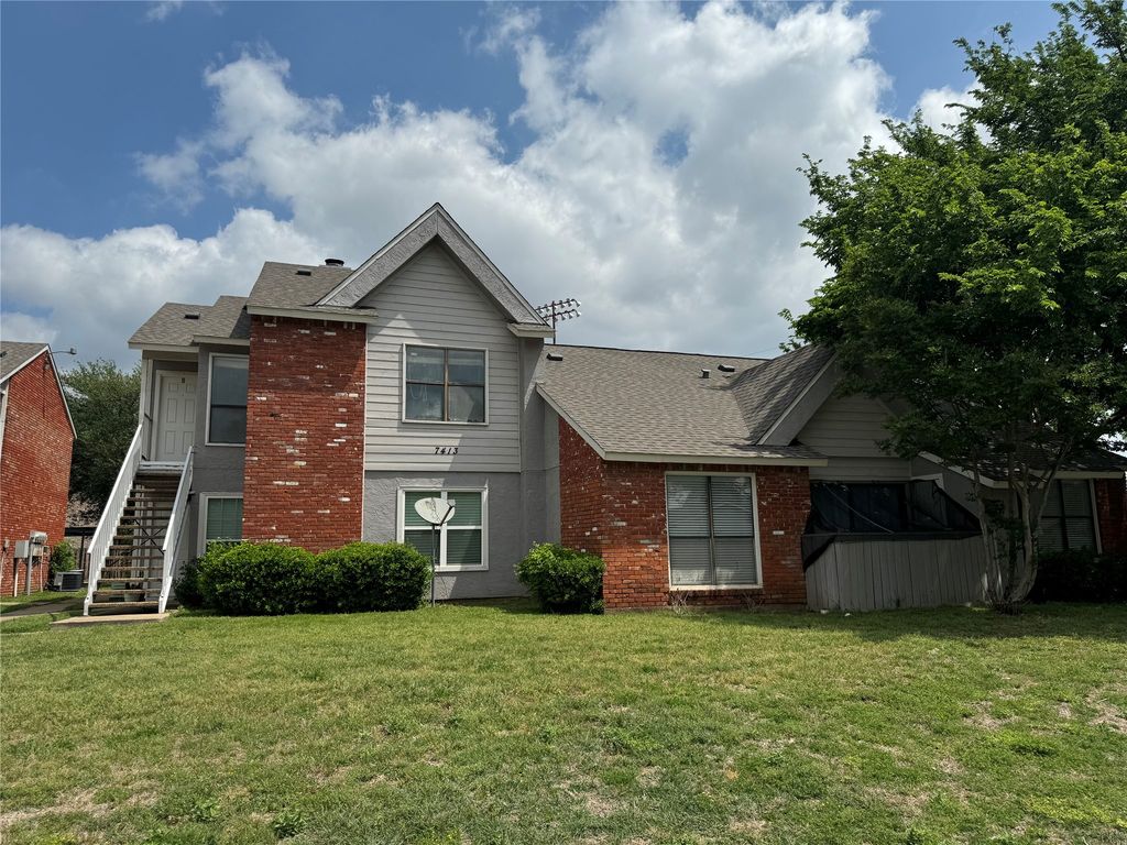 7405, 7409, 7413 Bogart Drive, North Richland Hills, TX 76180 — exterior