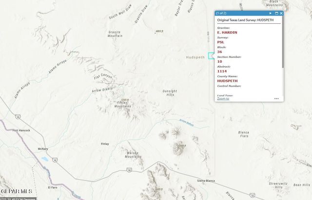 36 Sec 10 PSL Track 8, Unit 48 Sierra P., Sierra Blanca, TX 79851