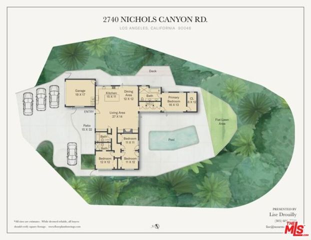 2740 Nichols Canyon Road, Los Angeles, CA 90046