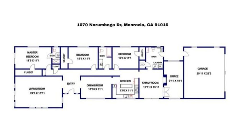 1070 Norumbega Drive, Monrovia, CA 91016