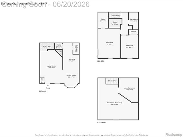 34717 E Wilma Court, Chesterfield Township, MI 48047