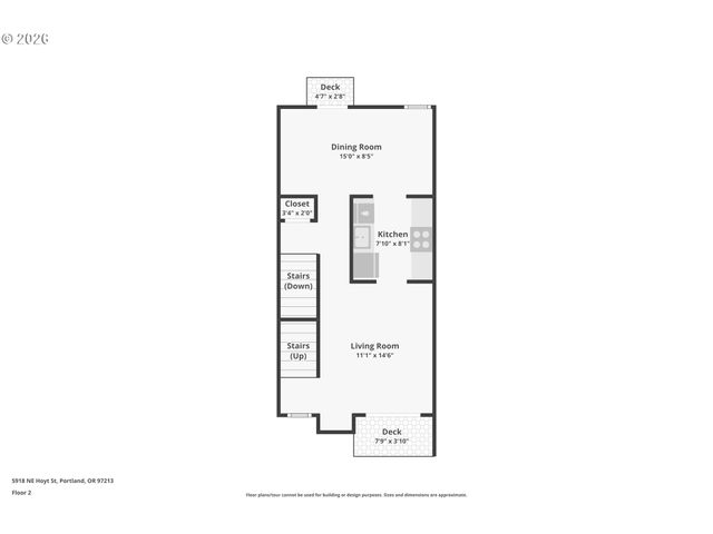 5918 Ne HOYT St, Portland, OR 97213