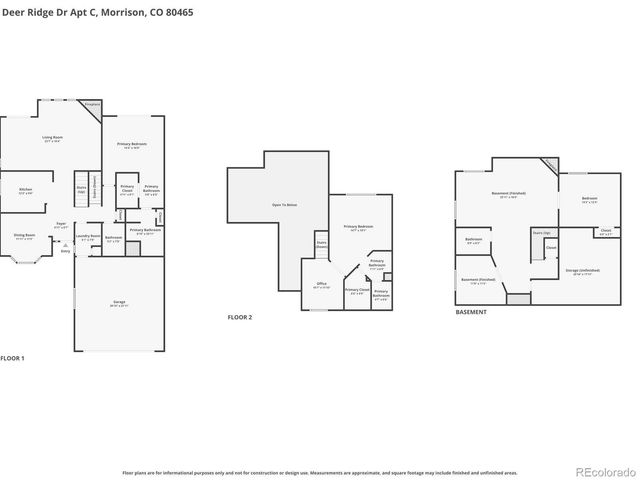 16082 Deer Ridge Drive C, Morrison, CO 80465