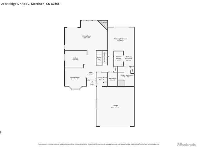 16082 Deer Ridge Drive C, Morrison, CO 80465