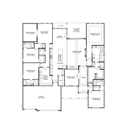 2142 Muller Lane, Todd Mission, TX 77316
