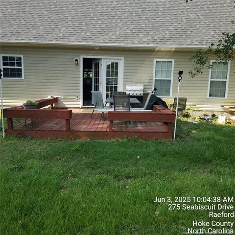 275 Seabiscuit Drive, Raeford, NC 28376
