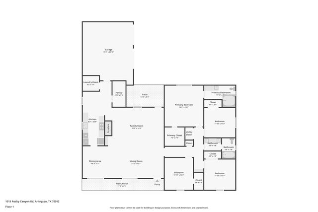 1015 Rocky Canyon Road, Arlington, TX 76012