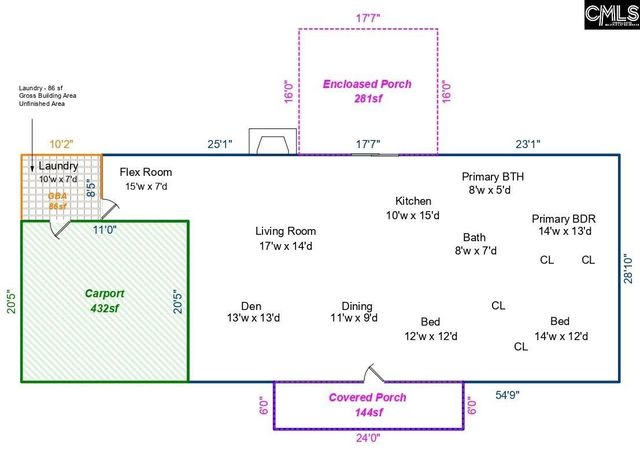 1232 Coogler Road, Irmo, SC 29063