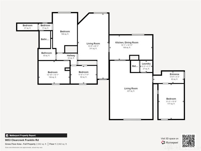 9853 Clearcreek Franklin Road, Franklin Twp, OH 45342