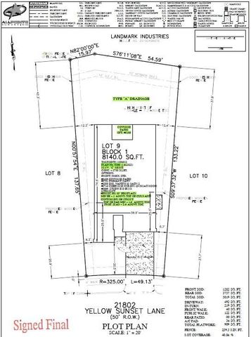 21802 Yellow Sunset Lane, Cypress, TX 77433