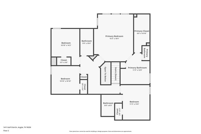 1411 Golf Club Drive, Lantana, TX 76226