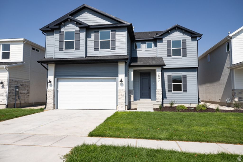 3897 N CALISTA WAY LOT #163, Eagle Mountain, UT 84005 — exterior