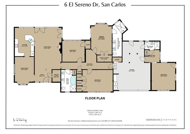 6 El Sereno Drive, San Carlos, CA 94070