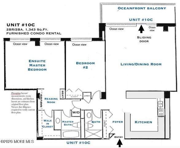 55 Ocean Avenue 10 C, Monmouth Beach, NJ 07750