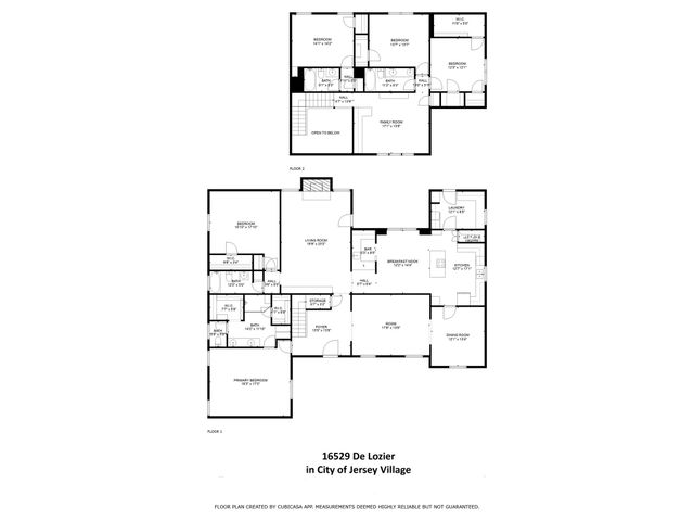 16529 De Lozier Street, Jersey Village, TX 77040