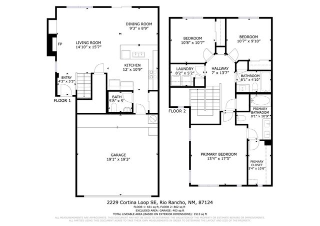2229 CORTINA Loop SE, Rio Rancho, NM 87124