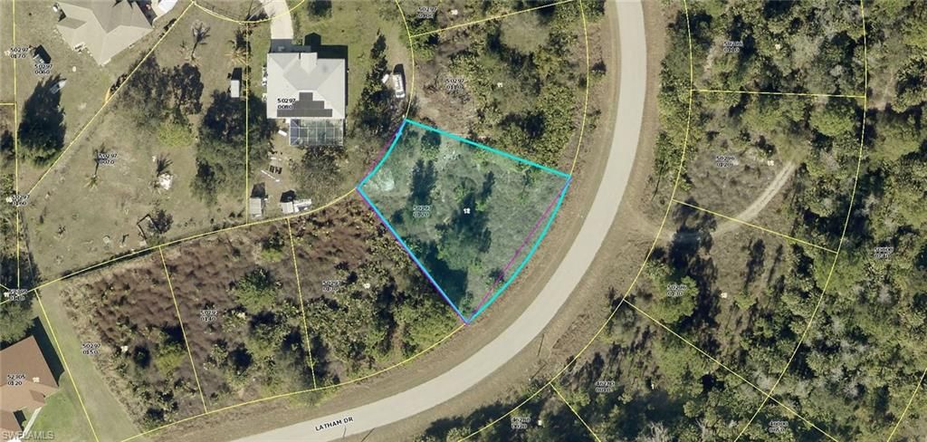1943 Latham DR, LEHIGH ACRES, FL 33972 — exterior