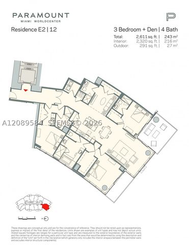 851 NE 1st Ave 1712, Miami, FL 33132