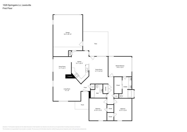 1529 Springaire Lane, Lewisville, TX 75077