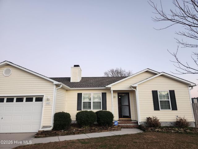 407 S Grazing Court, Sneads Ferry, NC 28460