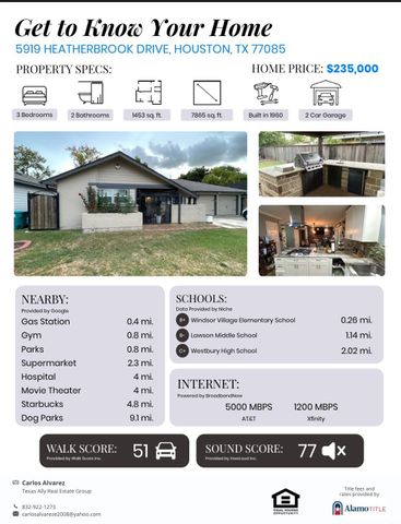 5919 Heatherbrook Drive, Houston, TX 77085