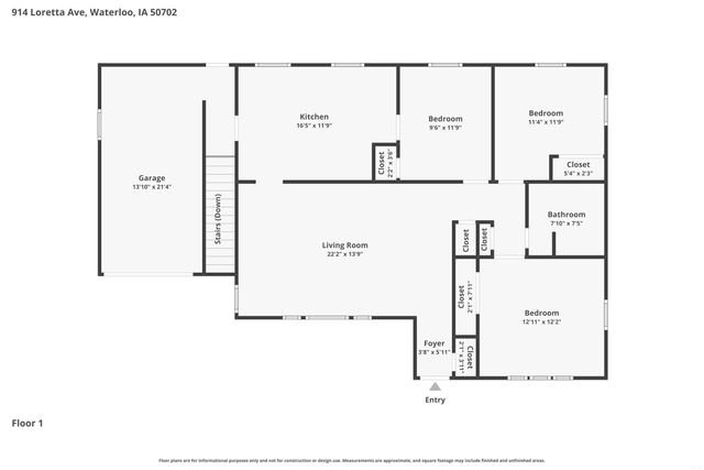 914 Loretta Avenue, Waterloo, IA 50702