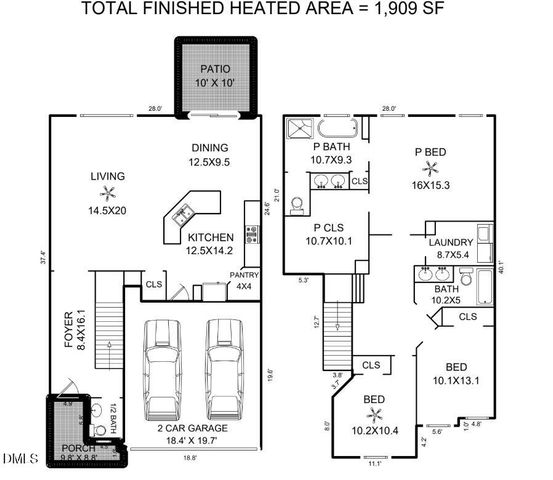 3157 Retama Run, New Hill, NC 27562