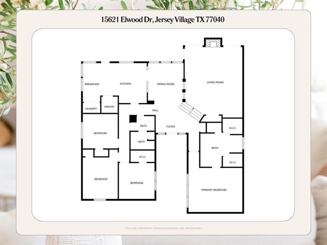 15621 Elwood Drive, Jersey Village, TX 77040