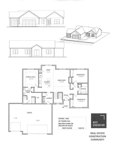 884 Red Hawk Drive, Milton, WI 53563