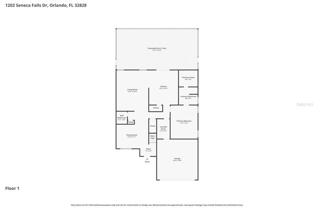 1202 SENECA FALLS DRIVE, Orlando, FL 32828