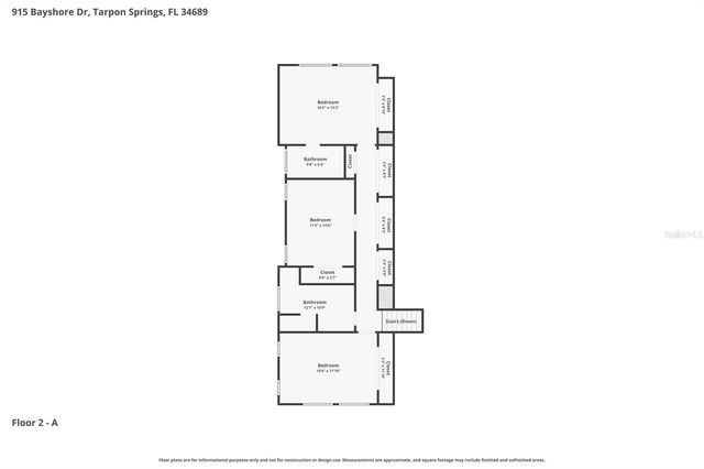 915 BAYSHORE DRIVE, Tarpon Springs, FL 34689