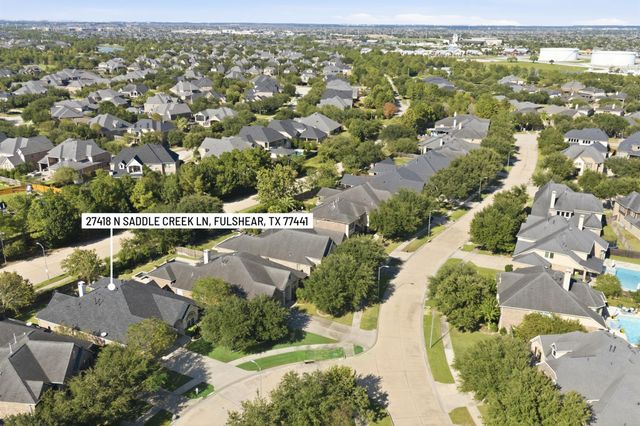 27418 N Saddle Creek Lane, Fulshear, TX 77441