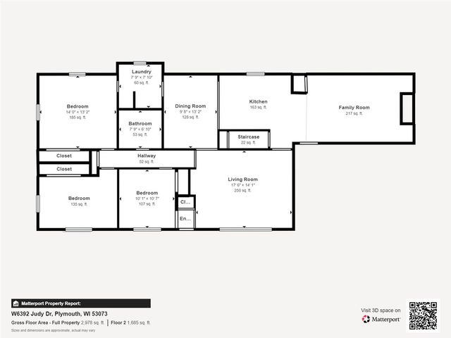 W6392 Judy DRIVE, Plymouth, WI 53073