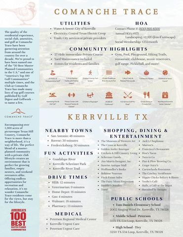 2013 W Toscano Way, Kerrville, TX 78028