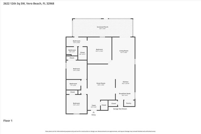 2622 12th Square SW, Vero Beach, FL 32968