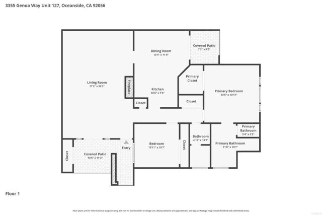 3355 Genoa Way 127, Oceanside, CA 92056