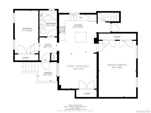 494 W William Street 1st Floor, Port Chester, NY 10573